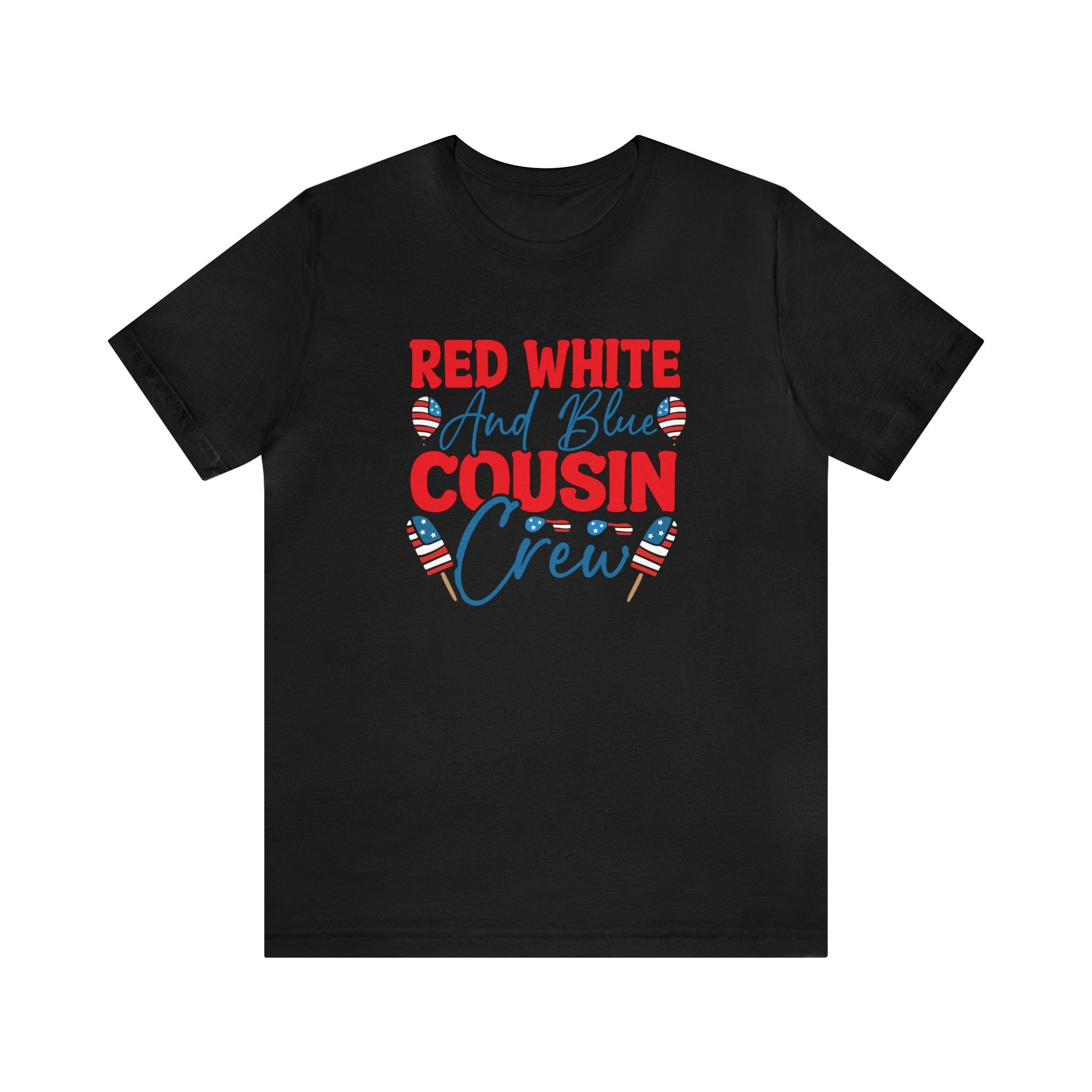Red, White and blue Cousin Crew Printify