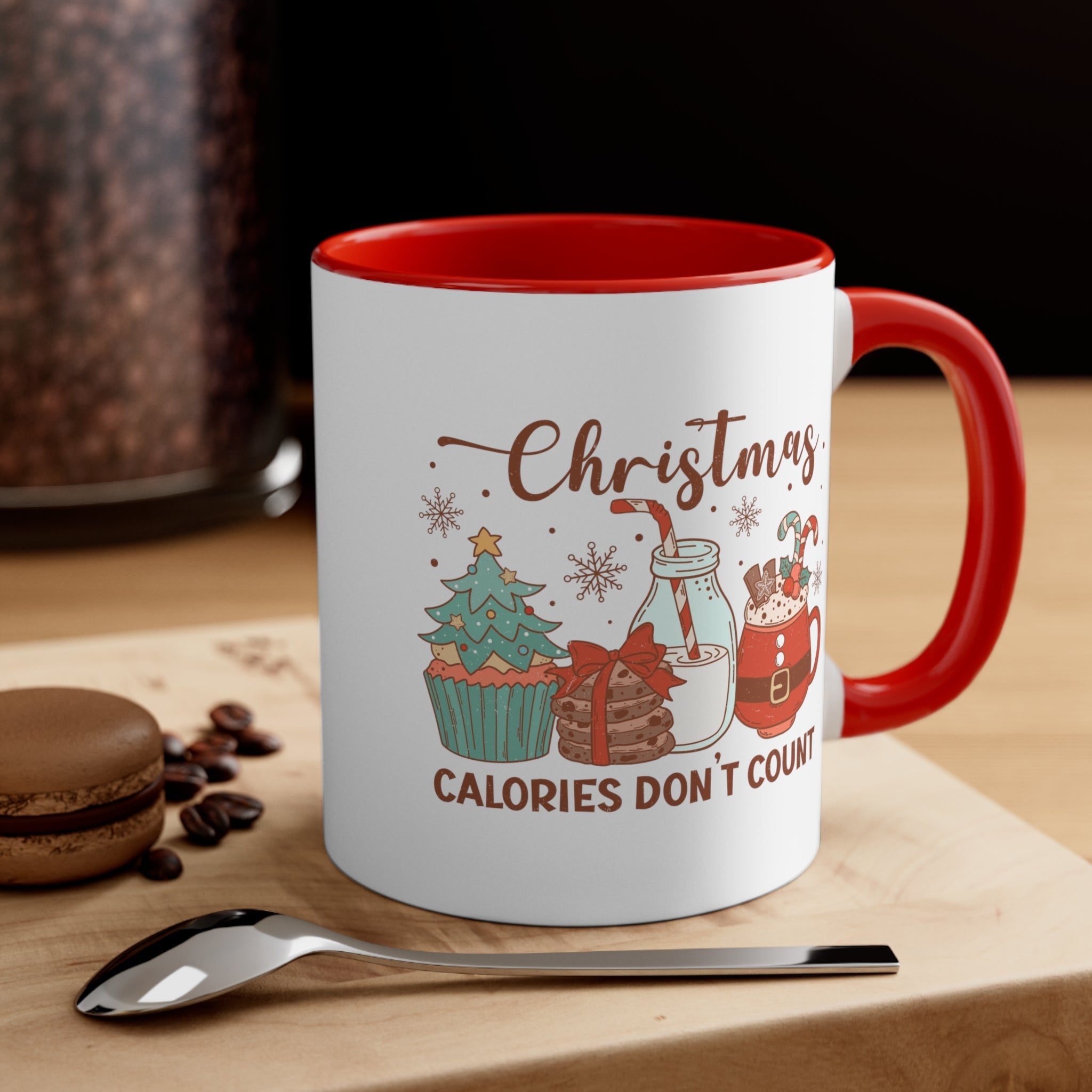 Christmas, Calories don't count Printify