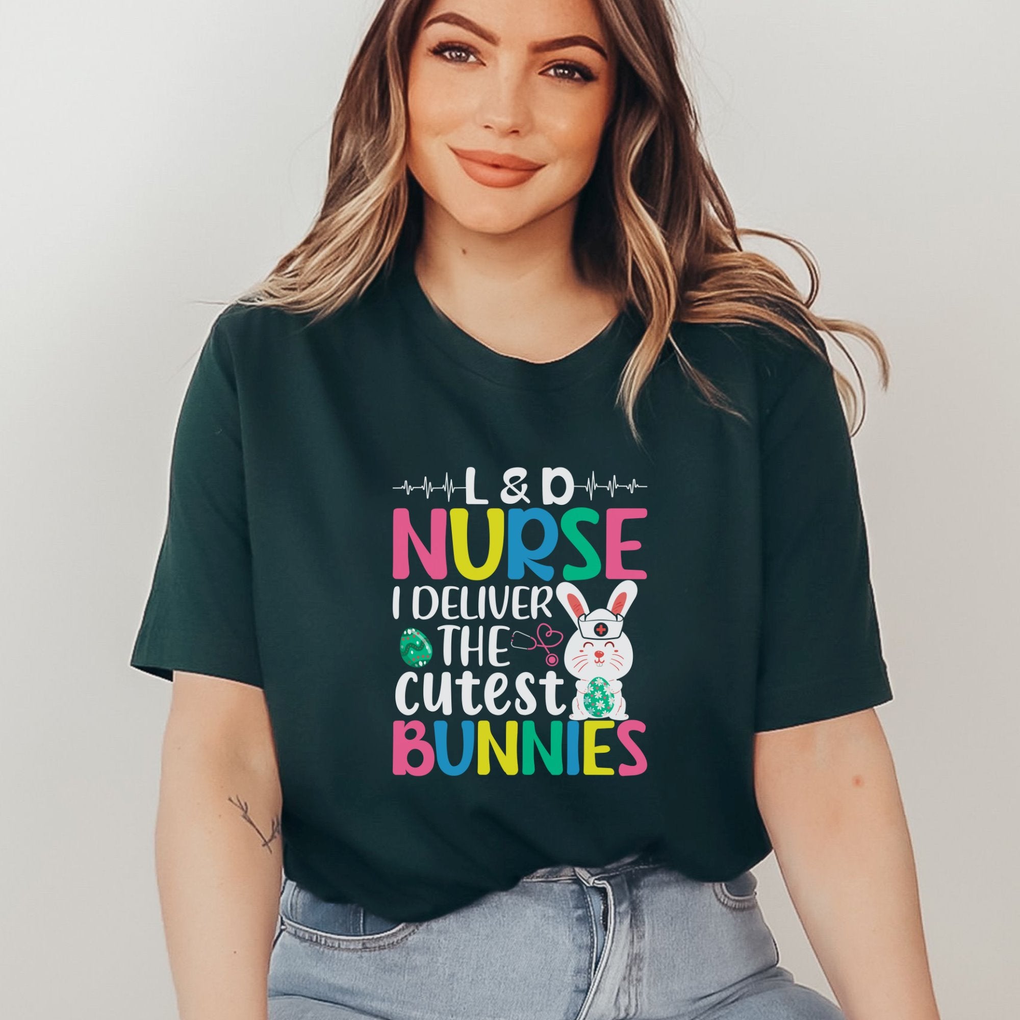 Labor and Delivery Nurse, I deliver the cutest bunnies Printify