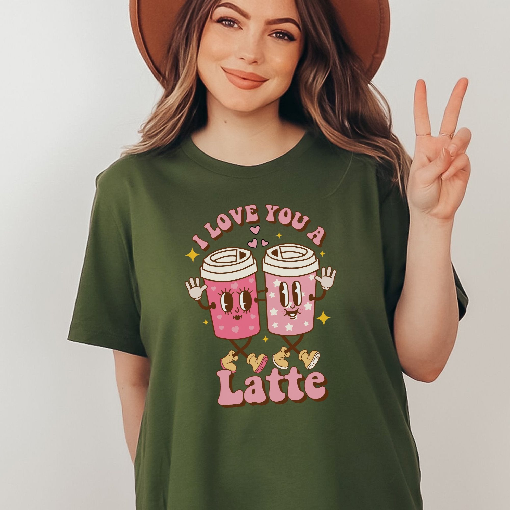 I love you a latte Printify
