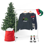 Black Cat Christmas Tree What? Printify