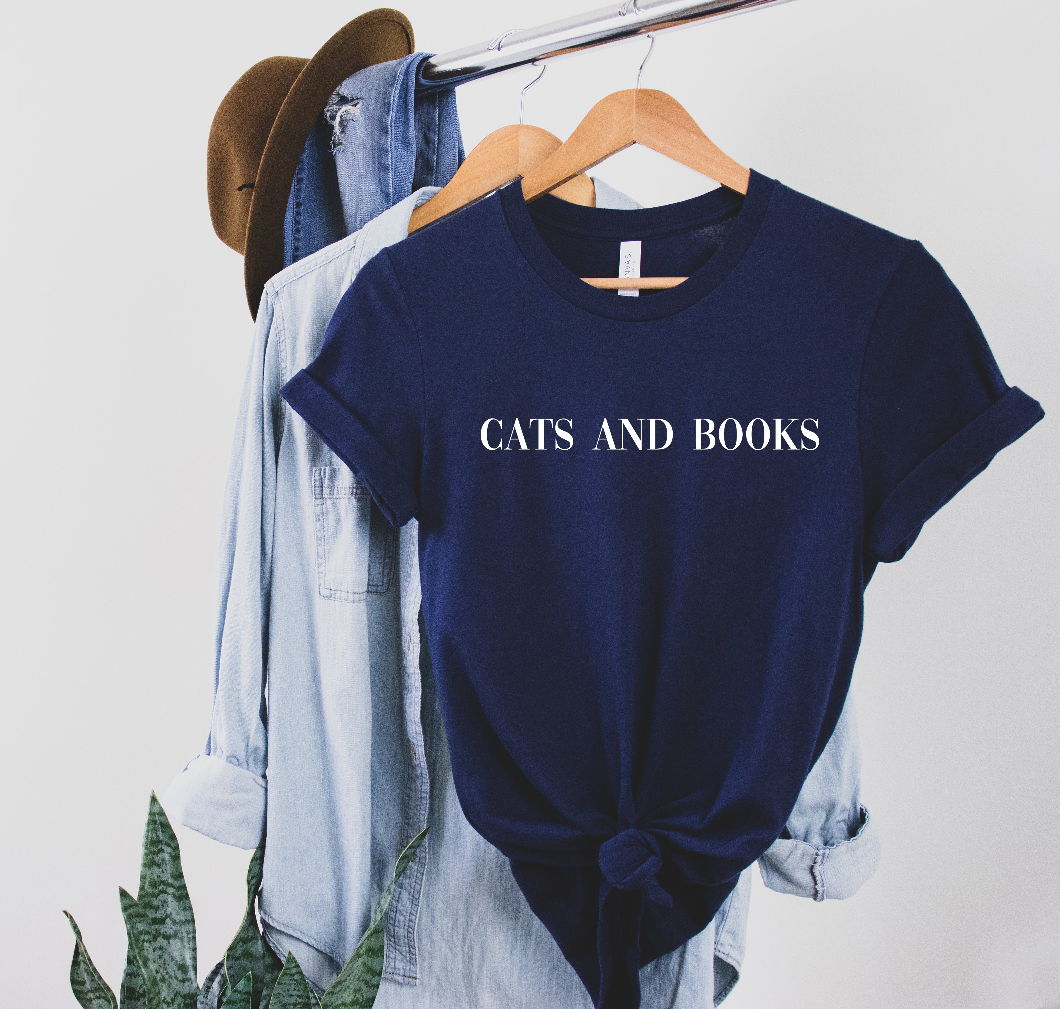 Cats and books Printify