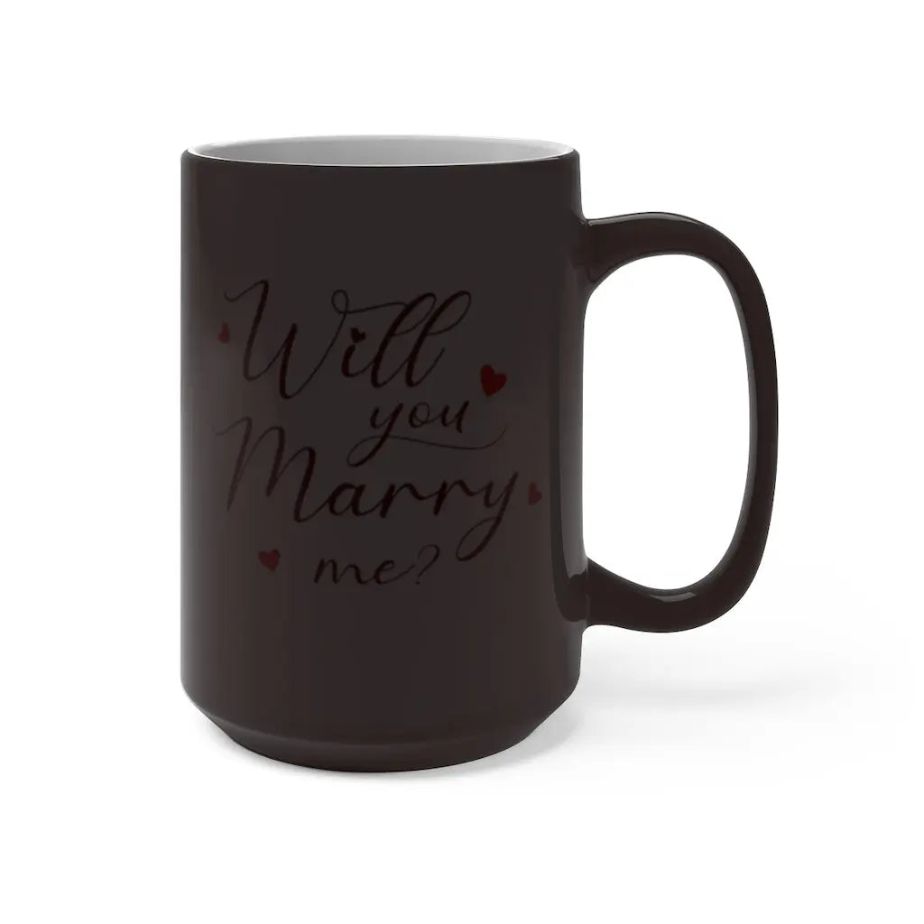 Color Changing Mug - Will you Marry Me ? Printify