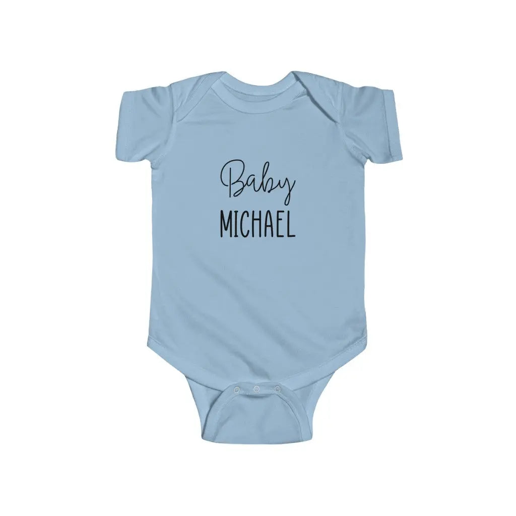 Custom First name Baby Bodysuit Printify