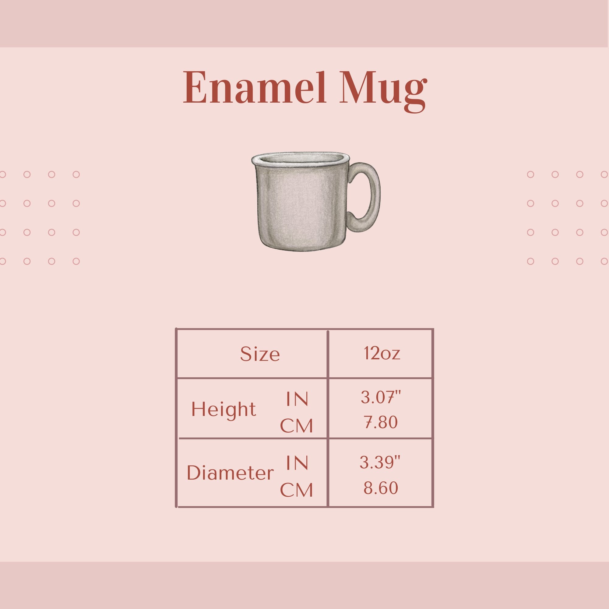 I wish you lived next door Enamel Mug Printify