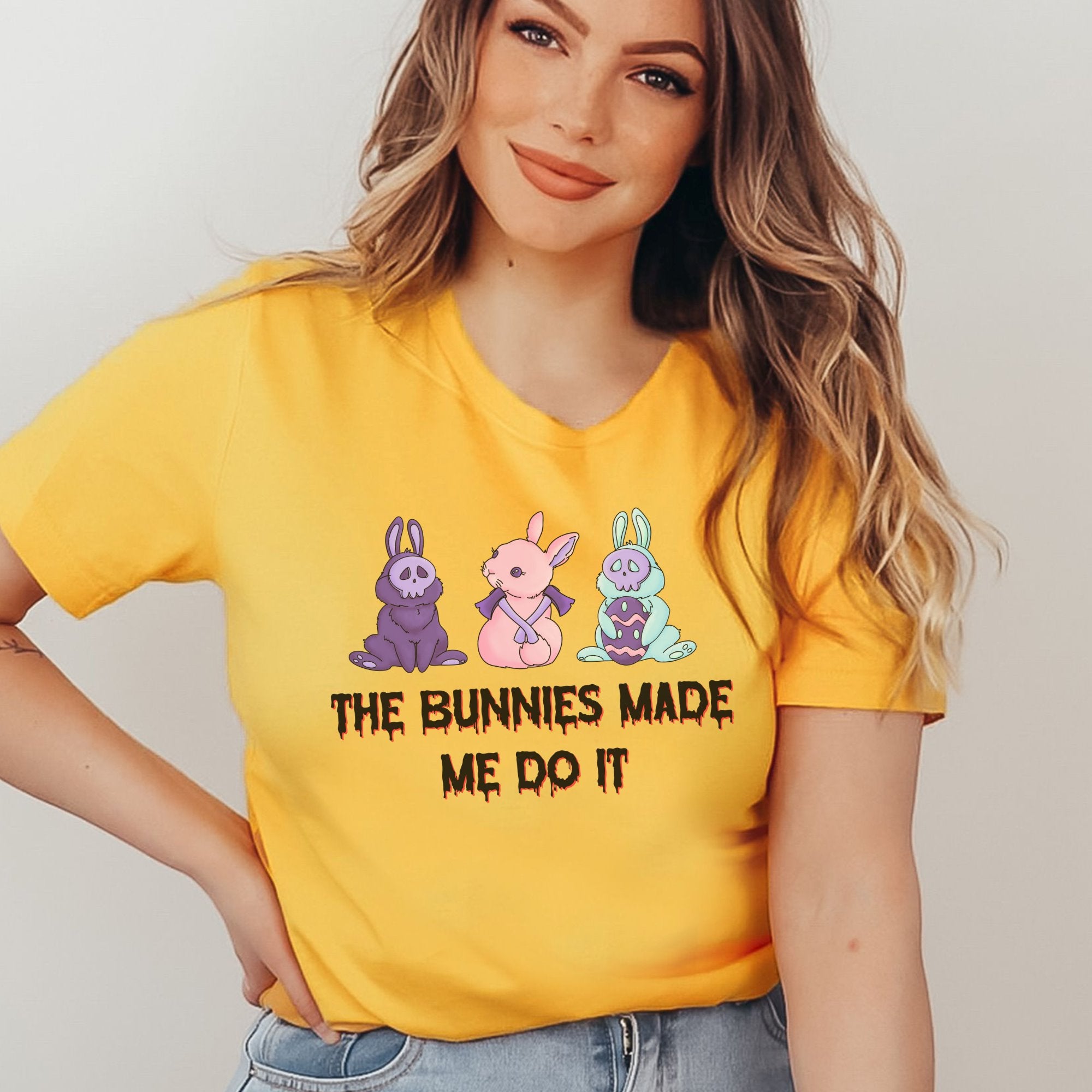 The bunnies made me do it Printify