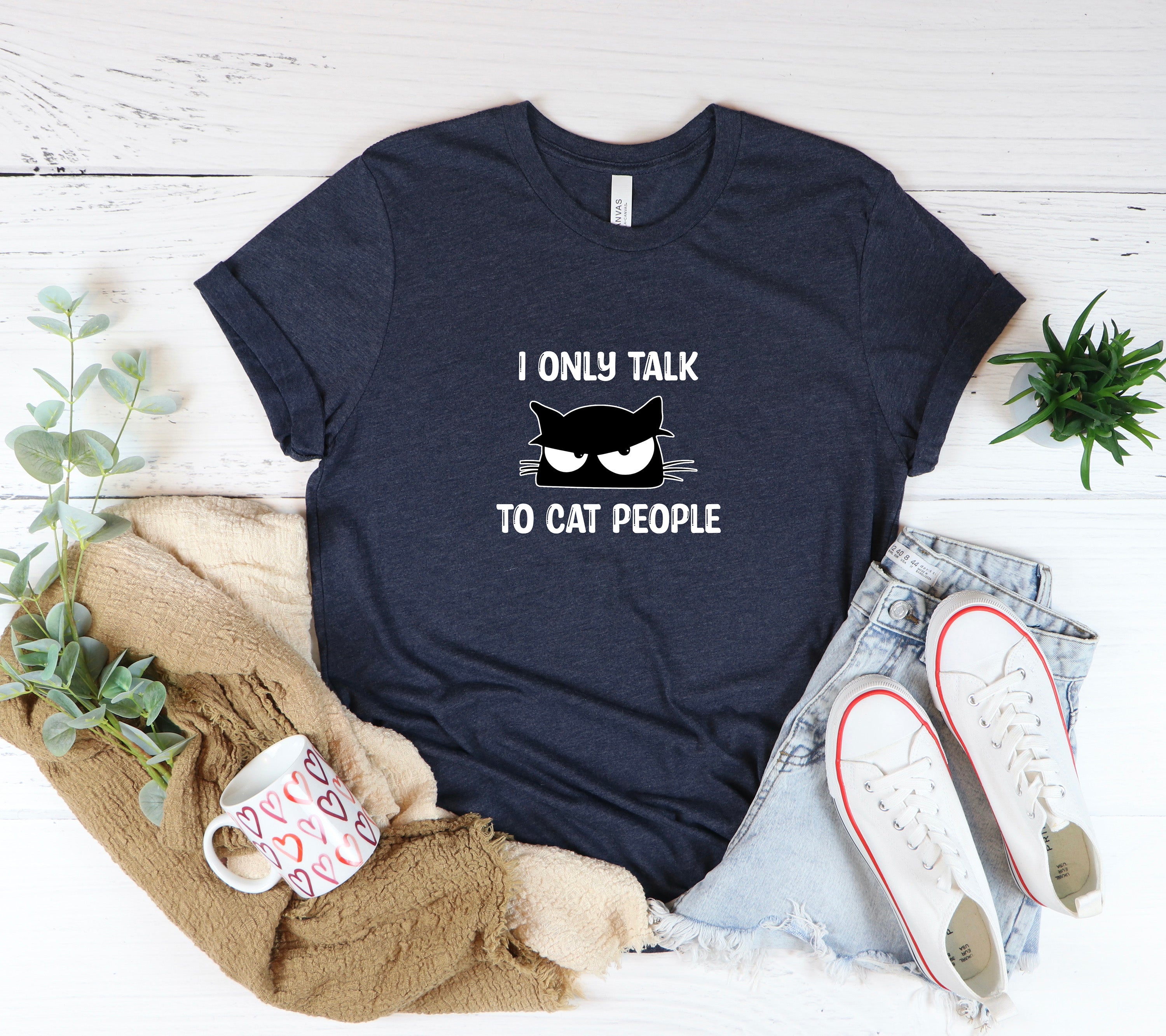 I only talk to cat people Printify