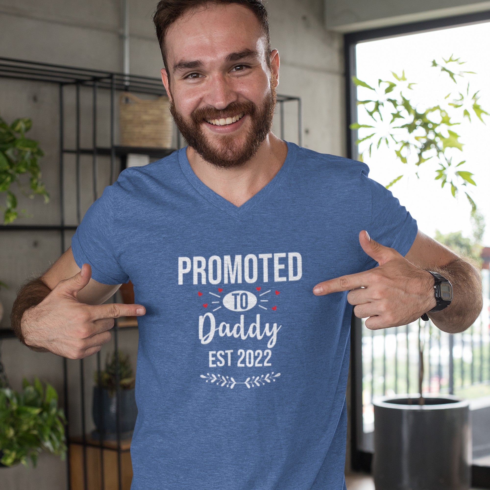 Promoted to Daddy - EST 2022 Printify