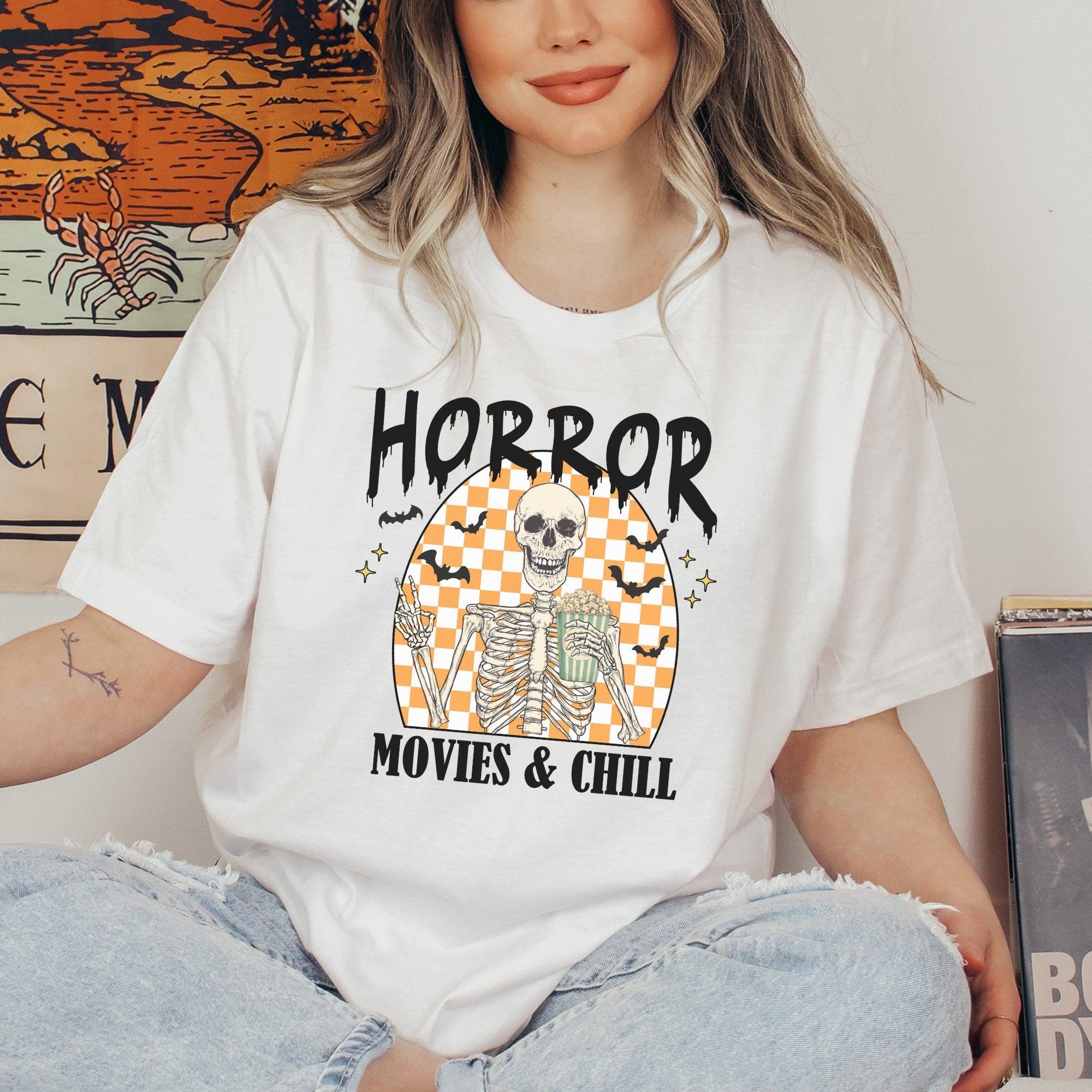 Horror movies and chill Printify